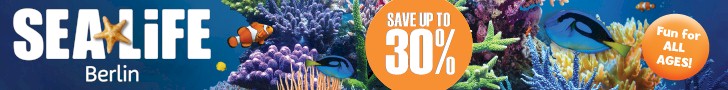 Sea Life Aquarium Berlin. Save up to 30%