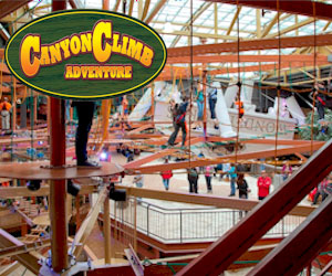 Canyon Climb Adventure - the World’s Largest Suspended Indoor Ropes Course.