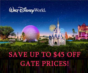 Disney World Theme Park Discount Tickets Save $45