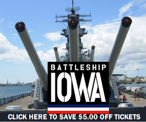Battleship USS Iowa Museum. Save $5.00