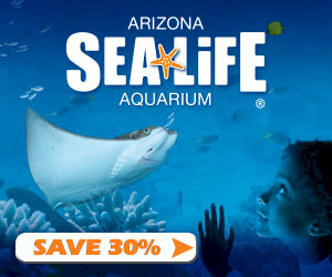 Discount Coupons for Sea Life Arizona Aquarium