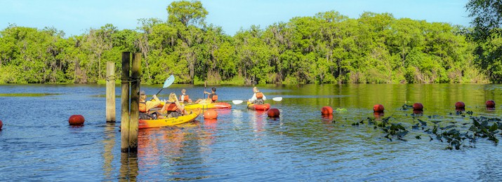 Kayak, Canoe, Paddleboard Rentals Blue Spring State Park. Save 10%