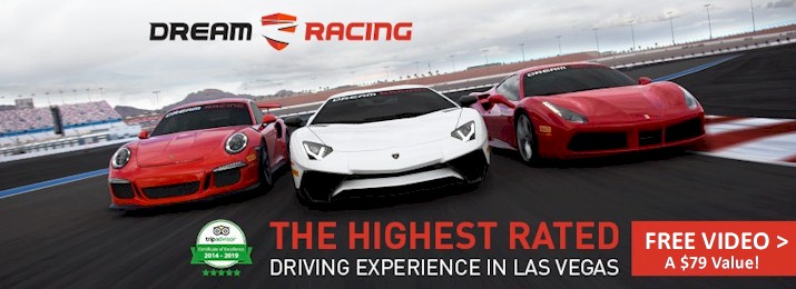 Dream Racing 5-Star Race Car Driving Experience. HD Video for $1 ($79 Value) with Coupon Code