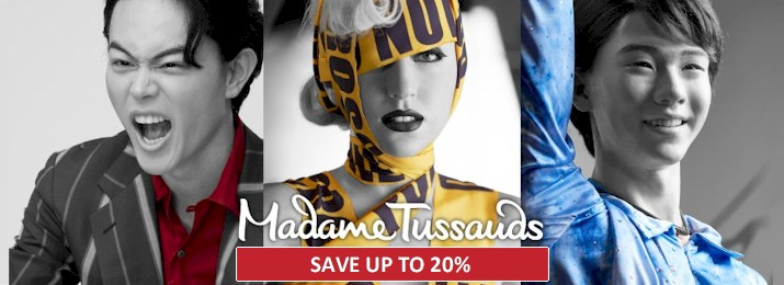 Madame Tussauds Tokyo. Save up to 20%