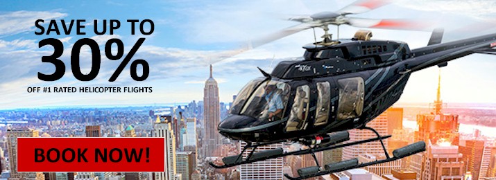 The New Yorker Helicopter Tour (12-15 Minute Tour). Save Over 10%