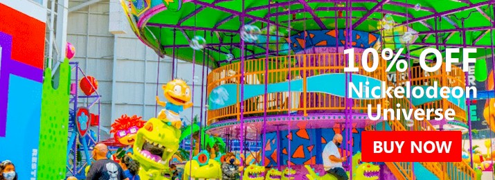 Nickelodeon Universe Theme Park. Save 10%