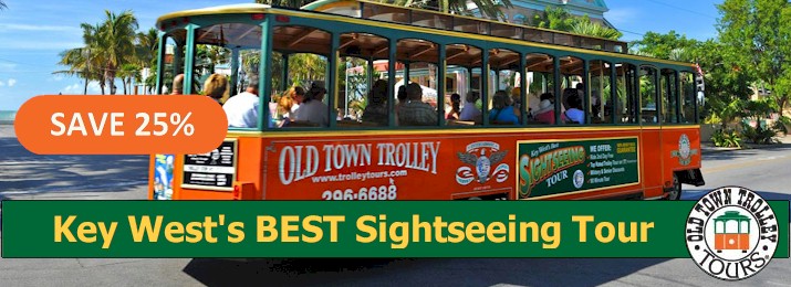 Old Town Trolley Key West. Up to 25%