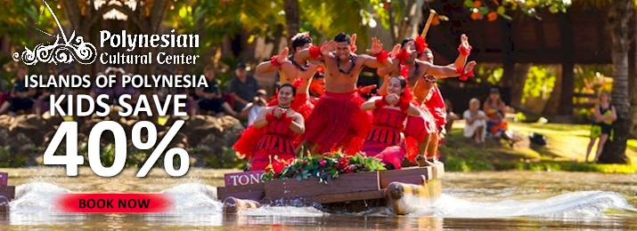 Polynesian Cultural Center Discount Tickets. Save 40% Off Kids Tickets