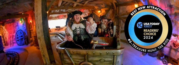 Save 20% Off Treasure Hunt The Ride Tickets!