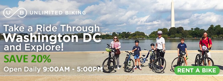 Save 50% Off Washington DC Bike Rentals.