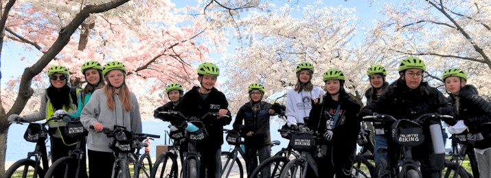 Save 20% Off Washington DC Cherry Blossom Bike Tours!