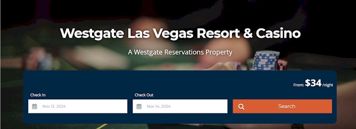 Reserve your stay and enjoy Las Vegas rooms from Only $34