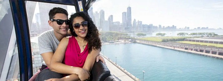 Navy Pier Centennial Wheel. Save 10%