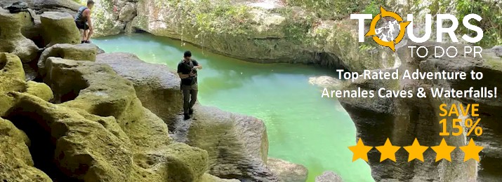 Charco Azul & Arenales Caves Tour Discount Tickets. Save 15% 