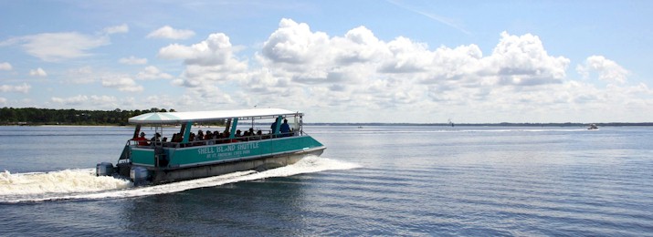 10% Off Shell Island Ferry in Panama City Beach