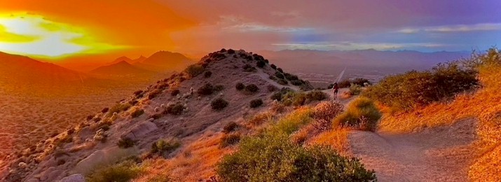 Stunning Sunset Guided Hike. Save 15% with Coupon Code