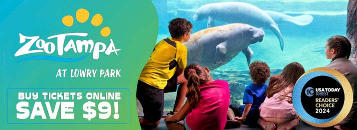 Zoo Tampa at Lowry Park. Save up to $6.00