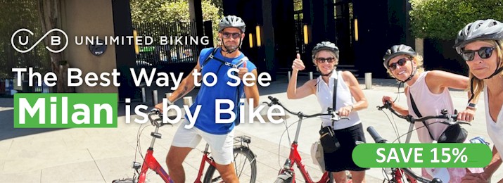 Save 15% Off Milan Bike Tours and Rentals