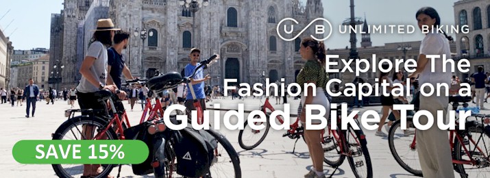 Milan Highlights Bike Tour. Save 15% with Coupon Code