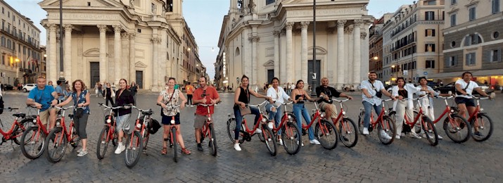 Save 15% Off Rome at Night Bike Tour